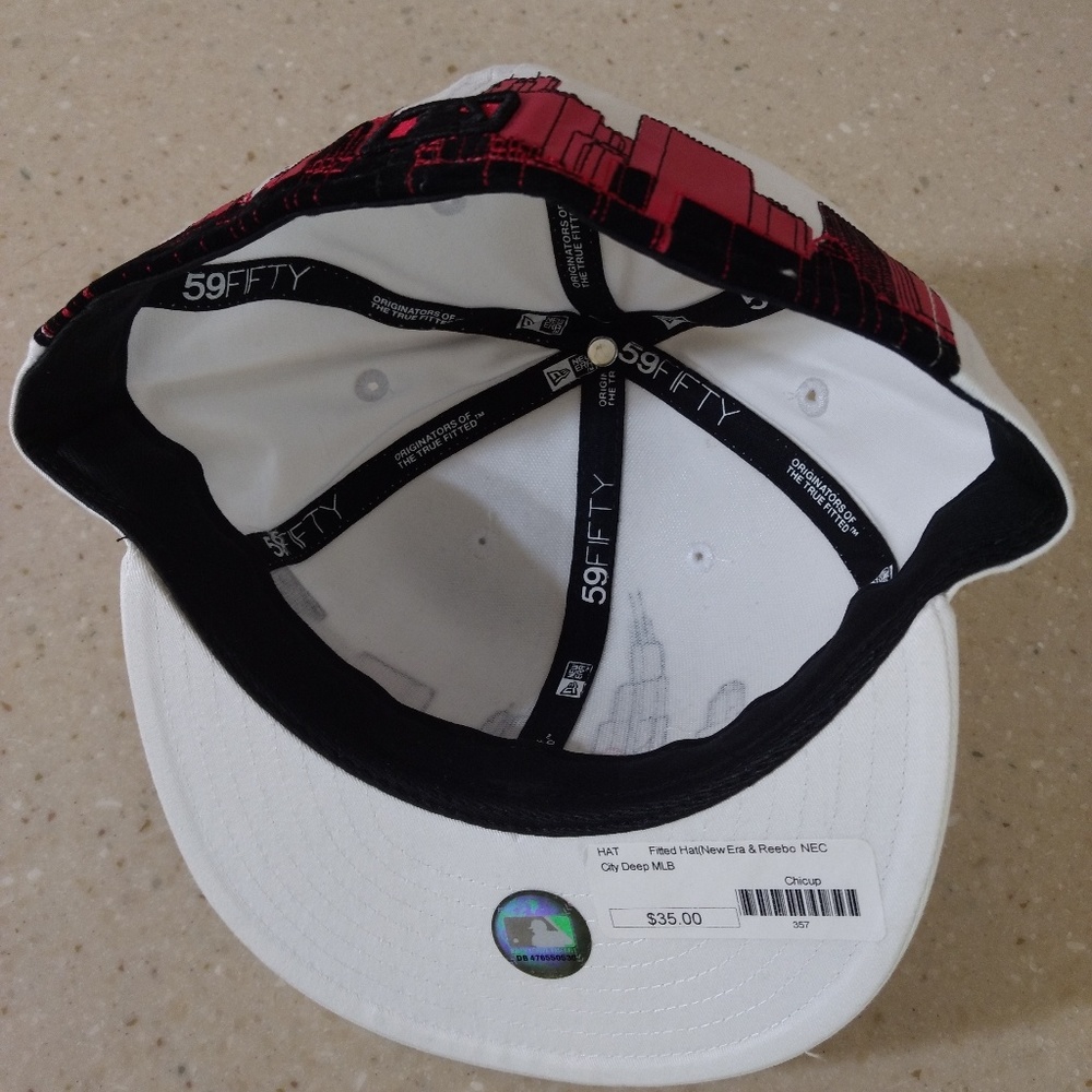 Chicago Cubs fitted hat deep city original . - Picture 3 of 3